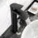 Spey Matt Black High Rise Basin Mixer Tap