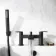 Severn Matt Black Bath Filler & Handheld Shower