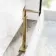 Soar Brushed Brass Freestanding Bath Shower Mixer Tap