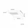 Premium Chrome Square Waterfall Stainless Steel Shower Head