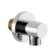 Chrome Round Shower Outlet