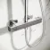 Kinsale Chrome Square Thermostatic Shower Set