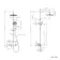 Derry Brushed Brass Round Thermostatic Shower Set