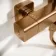 Kinsale Brushed Copper Square Thermostatic Bath Filler Shower Set