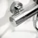 Derry Chrome Round Thermostatic Bath Filler Shower Set