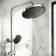 Derry Chrome Round Thermostatic Bath Filler Shower Set