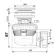 Wirquin Nano Basin Waste and Trap Pack