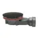 Wirquin Slim 90mm Shower Waste - Matt Black Dome