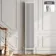 Athens White Triple Column Vertical Traditional Radiator 1800x380mm