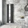 Marseille Anthracite Double Vertical Mirror Radiator 1800x620mm