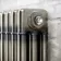 Athens Raw Metal Triple Column Vertical Traditional Radiator 1800x470mm