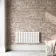 Faro White Single Flat Panel Horizontal Radiator 450x980mm