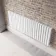 Faro White Double Flat Panel Horizontal Radiator 600x1610mm