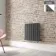 Faro Anthracite Single Flat Panel Horizontal Radiator 600x560mm