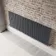 Faro Anthracite Single Flat Panel Horizontal Radiator 600x1610mm