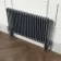 Athens Anthracite Double Column Horizontal Traditional Radiator 600x1010mm