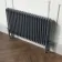 Athens Anthracite Triple Column Horizontal Traditional Radiator 600x1010mm