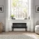 Athens Matt Black Triple Column Horizontal Traditional Radiator 300x785mm