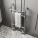 Gibraltar Small White Traditional Heated Towel Radiator (With Overhanging Rail) 