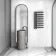 Palermo Anthracite Designer Heated Towel Rail 800x450mm