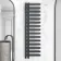 Palermo Anthracite Designer Heated Towel Rail 1600x450mm