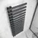 Palermo Anthracite Designer Heated Towel Rail 1600x600mm