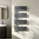 Seville Anthracite Designer Flat Panel Heated Towel Rail 1200x600mm