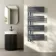Seville Anthracite Designer Flat Panel Heated Towel Rail 1200x600mm
