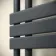 Seville Anthracite Designer Flat Panel Heated Towel Rail 1200x600mm
