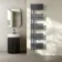 Seville Anthracite Designer Flat Panel Heated Towel Rail 1600x450mm
