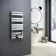 Santorini Chrome Flat Panel Heated Towel Rail 1000x450mm