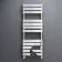 Santorini Chrome Flat Panel Heated Towel Rail 1200x450mm