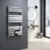 Santorini Chrome Flat Panel Heated Towel Rail 1200x600mm