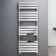 Santorini Chrome Flat Panel Heated Towel Rail 1600x600mm