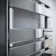 Santorini Chrome Flat Panel Heated Towel Rail 1600x600mm
