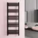 Valetta Matt Black Square Heated Towel Rail 1600x600mm