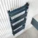 Santorini Inky Blue Flat Panel Heated Towel Rail 1000x450mm