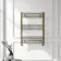 Barcelona Antique Gold Straight Heated Towel Rail 800x600mm