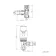 Thermostatic Angled Radiator Valve (Pair) Standard 15mm