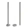 Stone Grey Pipe Connectors For Heated Towel Rails & Radiators (Pair) 300mm