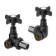Matt Black Corner Traditional Manual Radiator Valves (Pair) Standard 15mm
