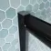 London Matt Black 6mm Corner Entry Shower Enclosure 900x900mm