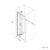 London Brushed Brass 6mm Bifold Shower Door 700mm