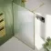 Munich Fluted Effect Brushed Brass Easy Clean 8mm Wet Room Shower Glass Panel 1400mm