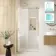 Prague Brushed Brass 8mm Soft-Closing Sliding Shower Door 1000mm