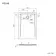 Sydney Low Profile Rectangular Gloss White Stone Shower Tray 1200x800mm