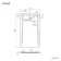 Sydney Low Profile Rectangular Gloss White Stone Shower Tray 1400x800mm