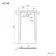 Sydney Low Profile Rectangular Gloss White Stone Shower Tray 1500x800mm