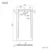 Sydney Low Profile Rectangular Gloss White Stone Shower Tray 1600x800mm