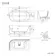Barnet 1500mm Fluted Curved Corner Bath - Right Handed